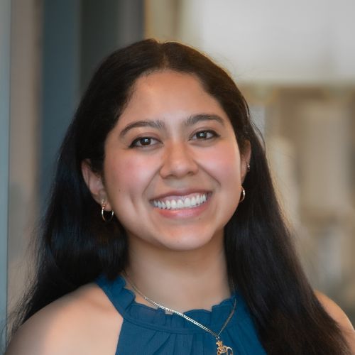 Staff member Katherine Cruz